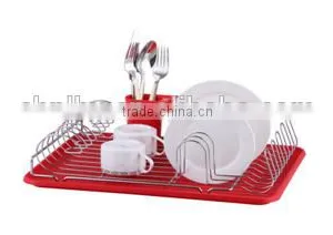 LBY Factory Directly Supplies Fashionable Dish Rack With Tray and Cutlery Holder thumbnail-1