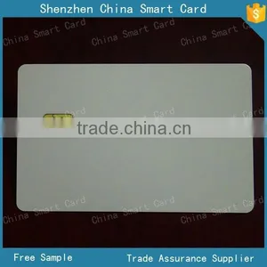 ISO 7810 4442 4428 Plastic Contact Chip Card thumbnail-2