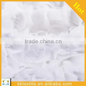 Chiffon and Fur Imitation Embroidery Design Wedding Embroidery Lace Fabric thumbnail-1
