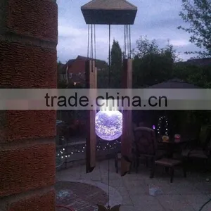 Wind Chimes With Solar Power Color Changing LED Light thumbnail-6