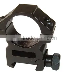 25mm Ring 20mm Rail Aluminum Alloy Tactical Flashlight Mount Gun Ring Mount thumbnail-1
