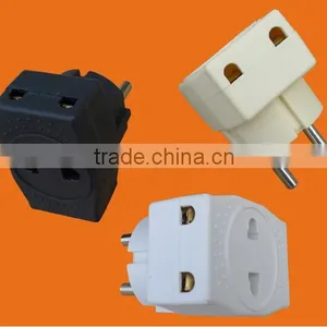 European Style 2 Pin Electric Plug Adaptor(P7031) thumbnail-1