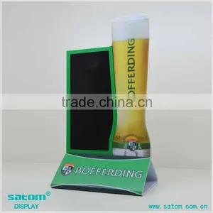 Full Color Printing Acrylic Display Stand for Beer /Drink/ Wine Promotion thumbnail-6