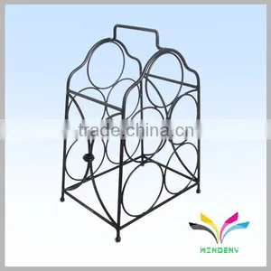 Factory Supplier High Capacity 12 Holders Durable Metal Beer Can Display Stand thumbnail-4
