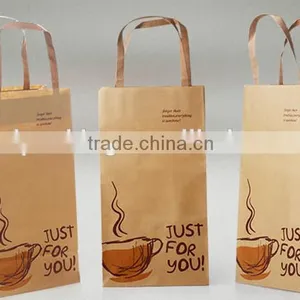 Wholesale Recyclable Brown Paper Bag for Snack Food From China Supplier thumbnail-4