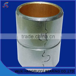 Oilless Low Carbon Steel Backing Bushing Bearings Sliding 28 * 32 * 20 mm for Hydraulic Pressure Transit Vehicle thumbnail-1