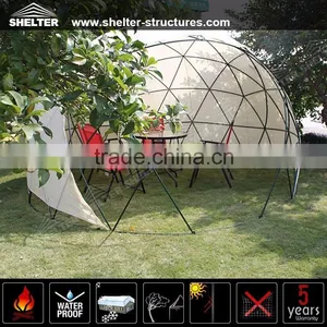 6m Diameter Small Geodesic Dome Marquee Tent For Home Party Reception thumbnail-2