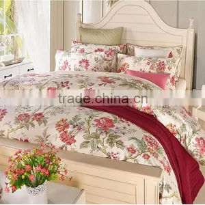 Egyptian Cotton Bedding Set With Duvet Cover Bedsheet or Fitted Sheet thumbnail-1