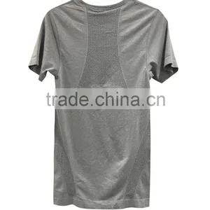 Santic Men's Seamless S/S Shirt OEM Service Cation Fabric Melange thumbnail-2