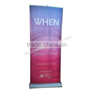 Single Side Printing Silver Roll up Standee thumbnail-1