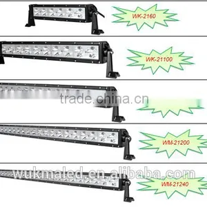Hotsale 60W Hyper Spot Single Row off Road Led Light Bar 10w Car Led Light Bar 4x4 Auto Lighting Truck,4WD,JEEP,IP67 thumbnail-1