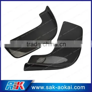 2PCS Carbon Fiber Front Bumper Spoiler Lip Unviersal Fit To All Cars thumbnail-1