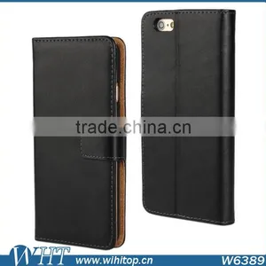 Luxury Genuine Leather Cover Case For IPhone 6 Plus 5.5 Inch Wholesale Case thumbnail-1