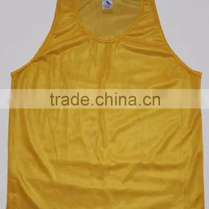 Gym Tank Tops - Custom Sublimation Red Plain Mesh Fabric Running thumbnail-1