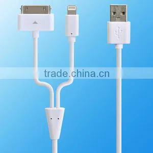 2 in 1 Usb Data Cable For Iphone4 and Iphone5,5s,6,6s, Usb Cable Manufacturers Suppliers thumbnail-2