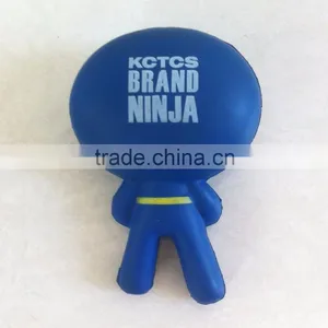 Blue Big Head Stress Dolls Toys thumbnail-2