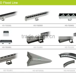 36~108w Length Customized High Power LED Building Facade Flood Lighting IP65 CE Certification thumbnail-4