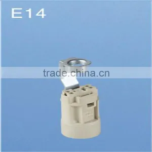 HOT SELL E14 Candle Lamp Holder With Different Height Bracket /push-in for Wires thumbnail-2