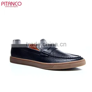 Latest Design Genuine Leather Mens Casual Leather Shoes thumbnail-2