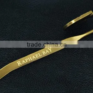 Promotion Custom Metal Antique Brass Bookmarks With Logo thumbnail-2