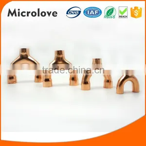 Y Tee Copper Pipe Fitting,copper Tee thumbnail-1