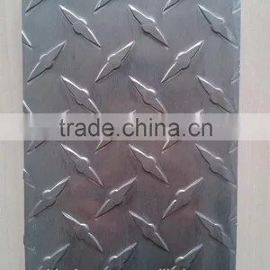 1050 1060 3003 Aluminum Diamond Plate for Truck Anti-Skip Plate thumbnail-5