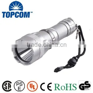 Stable Quality Waterproof Aluminum Diving Torch Diving Flashlight thumbnail-1