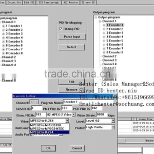 8in1 IP ASI MPEG-2 H.264 Transcoder(8*ASI In,ASI+IP(1*MPTS/8*SPTS) Out) thumbnail-5