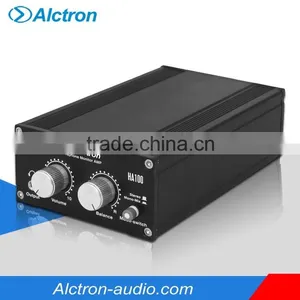 Alctron HA100 Compact Headphone Monitor Amplifier, Monitor Amp thumbnail-1