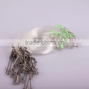 The New 2016 Japan Fishing Hooks 25pcs/1 Bag Longline Traces Tubing 82cm Fishhook #18 Lure Hook for Fishing thumbnail-4