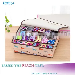 Wholesale Competitive Price Oxford Fabric Socks and Lingerie Storage Box thumbnail-5
