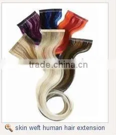 Variety Colors and Lengths Skin Weft Remy Virgin Hair Weaving on Sale thumbnail-1