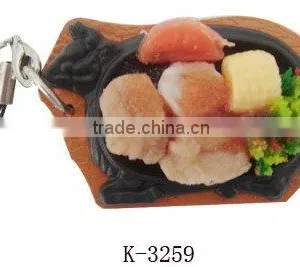 Food Simulation Promotion Keychain thumbnail-1