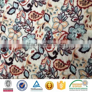 New Design Printed Low Pile Supersoft pv Plush Fleece Fabric thumbnail-4