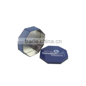 Octagon Tin, Octagonal Box, Octagonal Case thumbnail-1