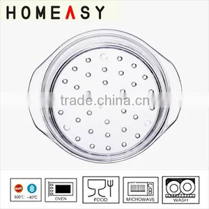 Wholesale New Pyrex Glass Cheap Food Steamer for Cooking thumbnail-1