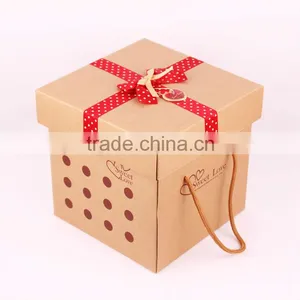 New Design Natural OEM Hamburger Paper Box thumbnail-4