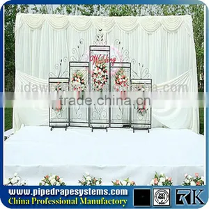 Aluminum Backdrop Stand Pipe and Drape for Wedding Backdrop thumbnail-1