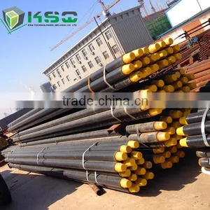 High Steel DTH Drill Pipes for Rock Drilling Tools , Steel Drill Pipe With 4 Wrench Flat on Both Connection thumbnail-1