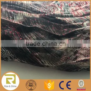 Wholesale 100% Chiffon Feather Printed Fringed Shawl Scarf thumbnail-3