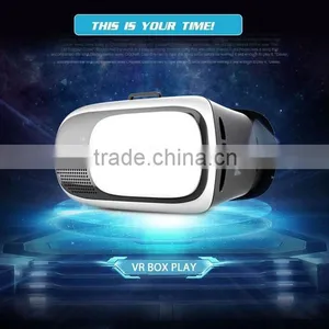 VR Virtual Reality Glasses Google Cardboard 3d Game Movie for 3.5" - 6.0" Smart Phone Head Mount Plastic VR BOX 2.0 Version thumbnail-3