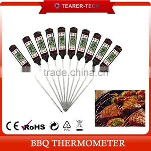 WHOLESALE New Digital Cooking Food Probe Meat Kitchen BBQ Selectable Thermometer thumbnail-2