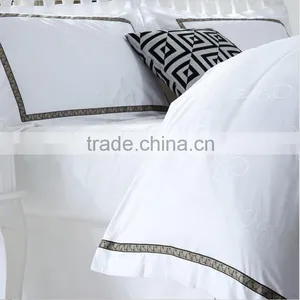 Wholesale 100% Cotton Embroidered Bedding Sets 4pcs thumbnail-3