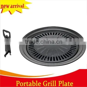 High Quality Portable Bbq Food Camping Bbq Grill Tray thumbnail-1