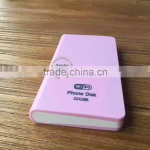 Multifunction Built-in Power Bank Direct Data Transfer Portable External WIFI Hard Disk for PC Tablet Smartphones thumbnail-4