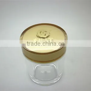 Clear Round Plastic Tea Container thumbnail-5