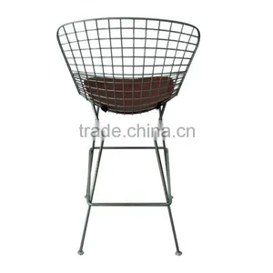 Replica European Style Swivel Harry Bertoia Barstool thumbnail-4