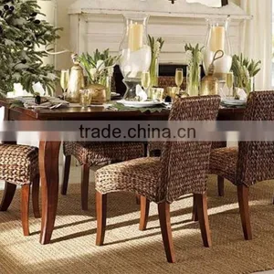 Water Hyacinth Dining Set - Wicker Dining Set thumbnail-1