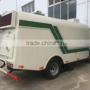 Quality 100% Guaranteed 4x2 Dongfeng 4cbm Vacuum Road Cleaning Vehicle thumbnail-4