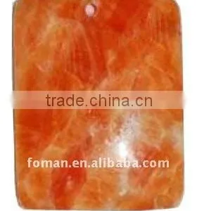 40x30mm Rectangle Calcite Loose Gemstone Pendant thumbnail-1